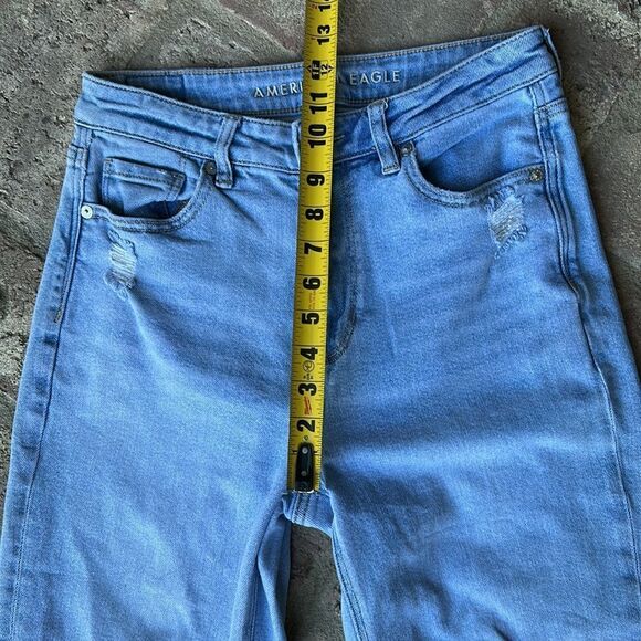 American Eagle Outfitters Blue Straight Leg Jeans Size 4
Long - Picture 12 of 13